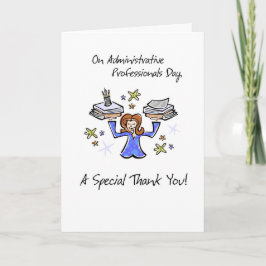 Cartão Equilíbrio do dia do Admin pro