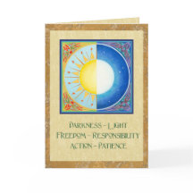 Equinócio celta Sun e lua