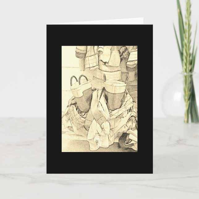 Cartão Equipamento de combate a incêndios (Frente)