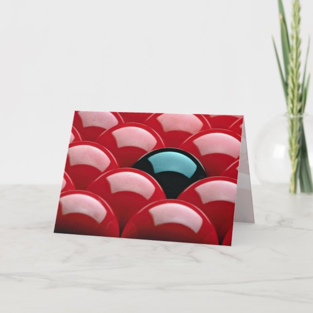 Cartão Equipamento de snooker (Frente)