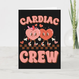 Cartão Equipe cardíaca Enfermeira do coração Eco Tech Dia