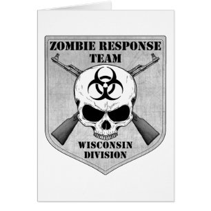 Cartão Equipe da resposta do zombi: Divisão de Wisconsin