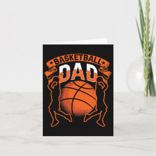Cartão Equipe de Coach do Jogador de Pai de Basquete Padr