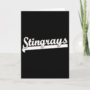 Cartão Equipe de Futebol T-ll de Natação Stingrays