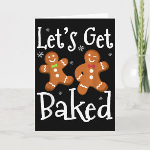 Cartão Equipe de Preparação de Biscoitos Let's Get Baked