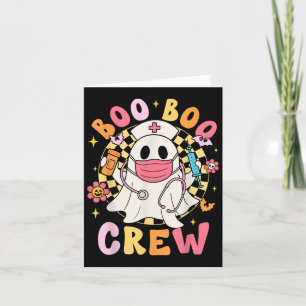 Cartão Equipe Groovy Boo Boo Enfermeira Fantasma Engraçad