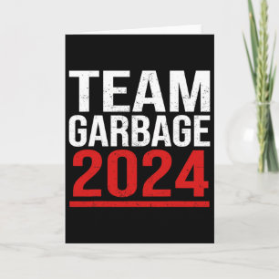 Cartão Equipe Lixo Para Eleições Trump Vote No Trump