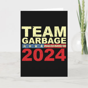 Cartão Equipe Lixo Para Eleições Trump Vote No Trump 1