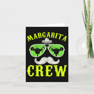 Cartão Equipe Margarita - Festa de Cinco De Mayo para Mul