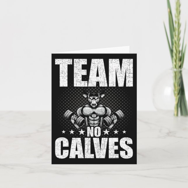 Cartão Equipe n.o de vitelos de construção de barcos (Frente)