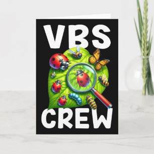 Cartão Equipe Vbs Magnificado Vbs 2025 Escola Bíblica de