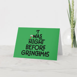 Cartão "Era a noite antes do Natal