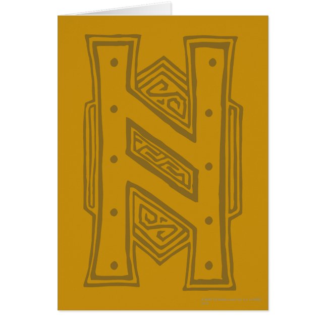 Cartão Erebor - Símbolo H (Frente)