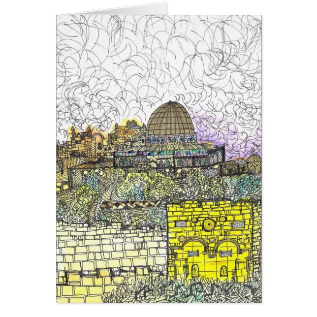 Cartão Eretz Tzion (Frente)