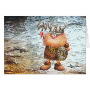 Cartão Erik Viking (nenhum verso para dentro)