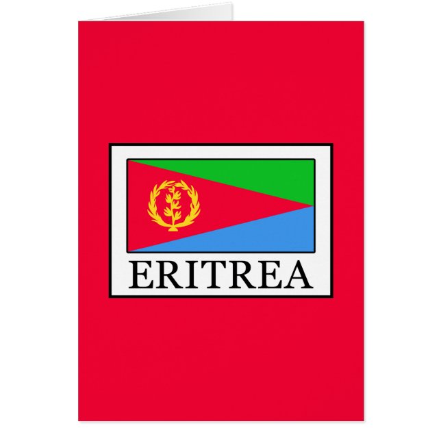 Cartão Eritreia (Frente)