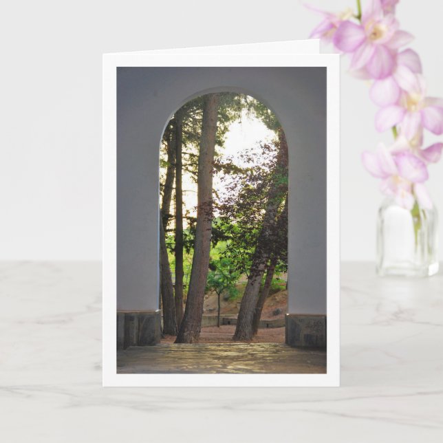 Cartão Ermida de Sant Vicent Ferrer de Llíria (Orquídea)