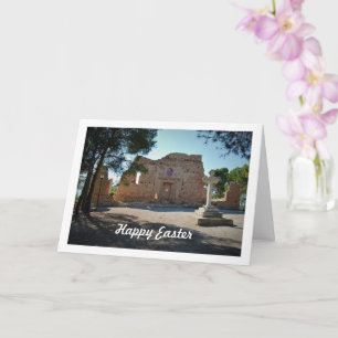 Cartão Ermida de Santa Bárbara Fachada, Lliria, Valência