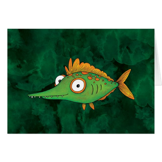 Cartão Ernie (Frente horizontal)