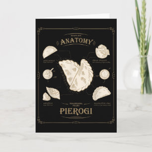 Cartão Erogi Dumpling Anatomia Camiseta Receita Única Lis