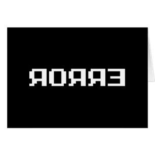 CARTÃO ERRO DE ЯOЯЯƎ %PIPE%