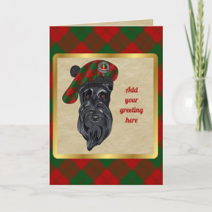 Cartão Erskine Badge & Tartan Personalized Card