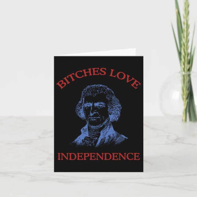 Cartão Es Love Independence (Frente)