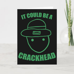 Cartão Esboço de Leprechaun Amador Pode Ser Um St Crackhe