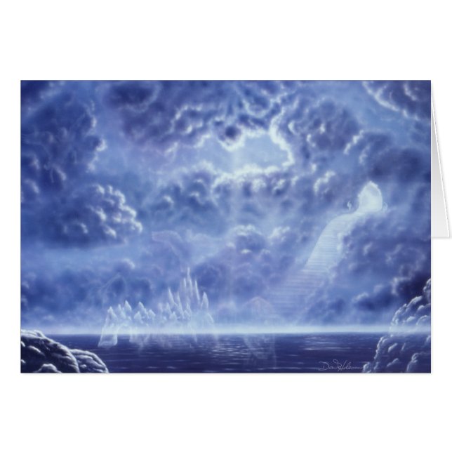 Cartão Escada ao céu (Frente Horizontal)