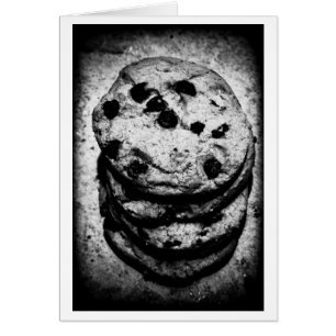 Cartão escada de biscoito