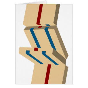 Cartão escada de Jacob