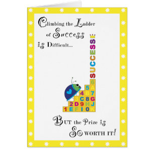 Cartão Escada do sucesso