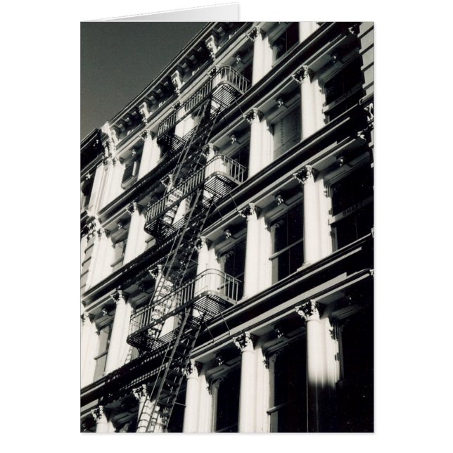 Cartão escada do terraço (Frente)