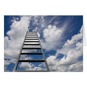 Cartão Escada para o sucesso