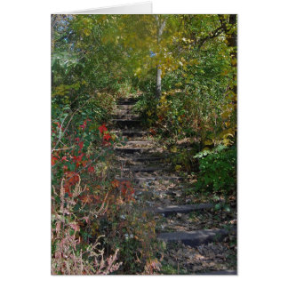 Cartão Escadaria escondida