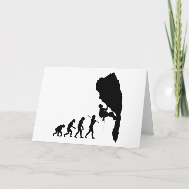 Cartão Escalada de Rock (Frente)