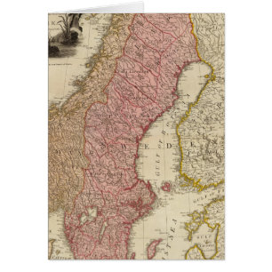 Cartão Escândia, Escandinávia