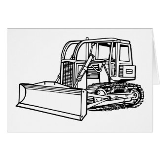 Cartão escavadora