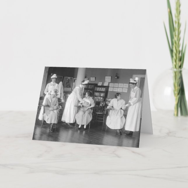 Cartão Escola de Enfermagem, início dos anos 1900 (Frente)