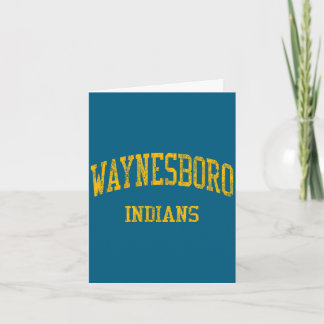 Cartão Escola de ensino médio Waynesboro hs waynesboro pa