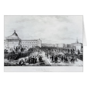 Cartão Escola do University College, Londres, 1835