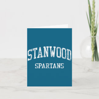 Cartão Escola secundária Stanwood hs stanwood wa esportes