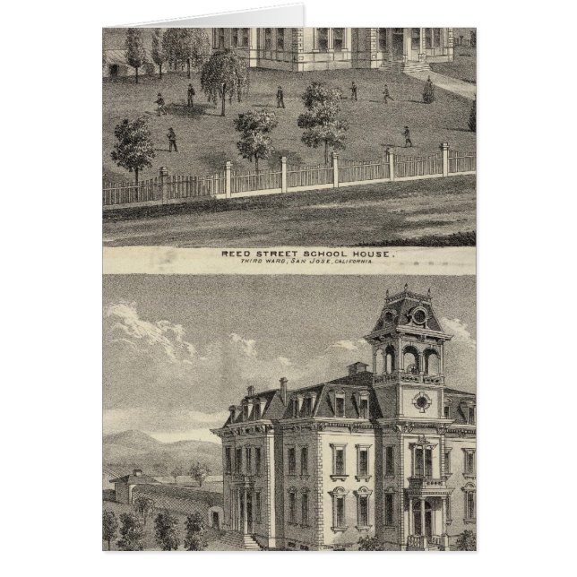 Cartão Escolas, San Jose (Frente)