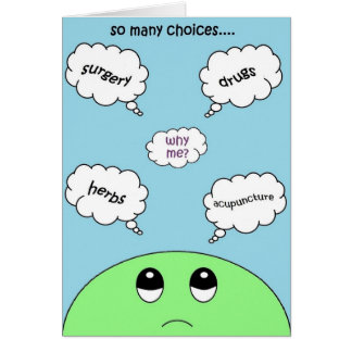 Cartão escolhas… pelo peacewillow