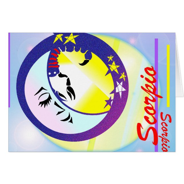 Cartão Escorpião (Frente Horizontal)