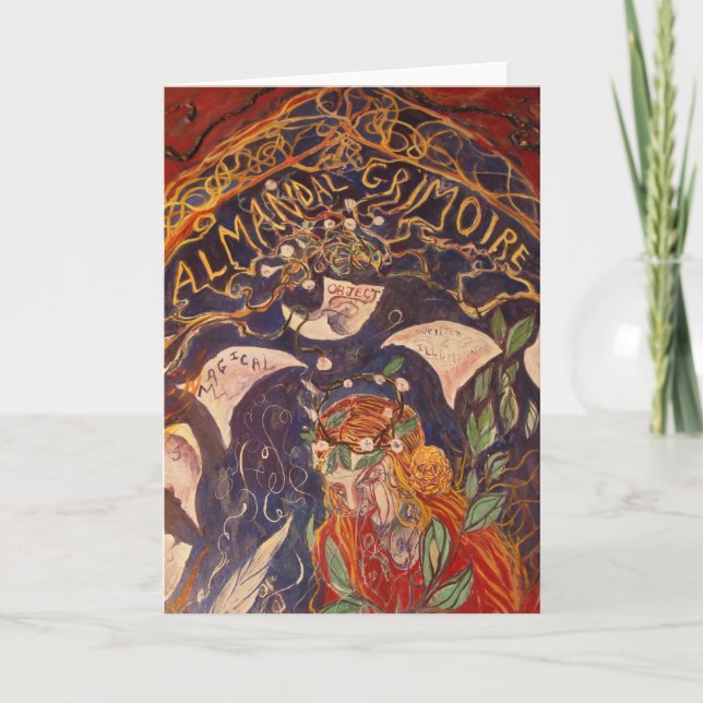 Cartão Escrevente inspirado (Frente)