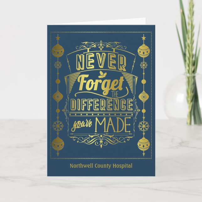 Cartão Escritório de Voluntários para Funcionarios de Nat (Frente)