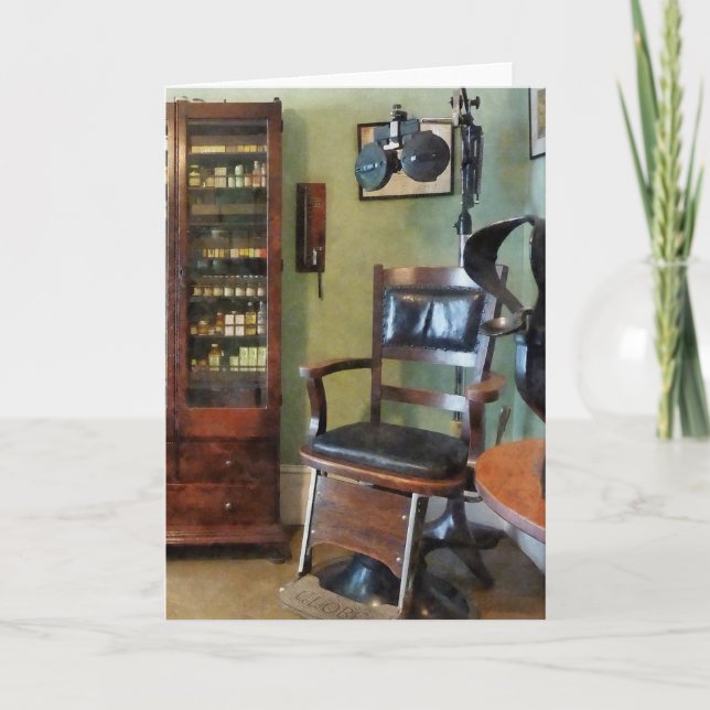 Cartão Escritório do Médico Ocular (Frente)