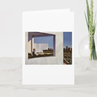 Cartão Escritório em uma Cidade Pequena - Edward Hopper