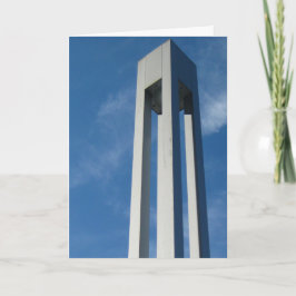 Cartão Escultura em Cubo Moderno